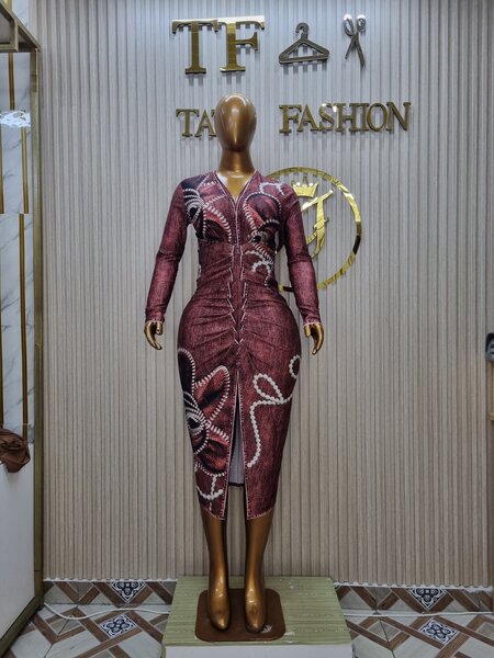 Robe élégante en satin