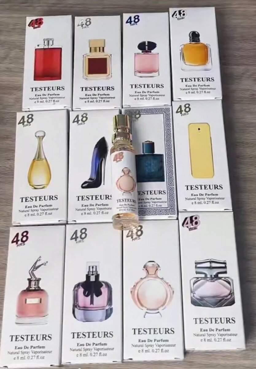 Parfums Miniatures Testeurs 8ml