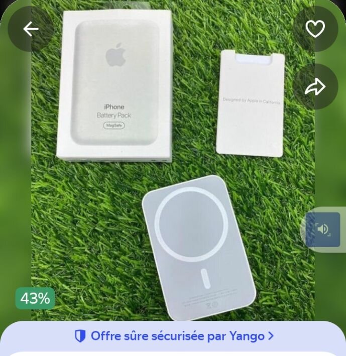 Batterie MagSafe iPhone