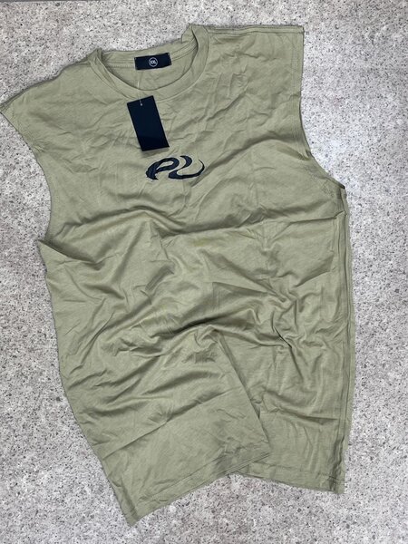 Débardeur kaki sans manches