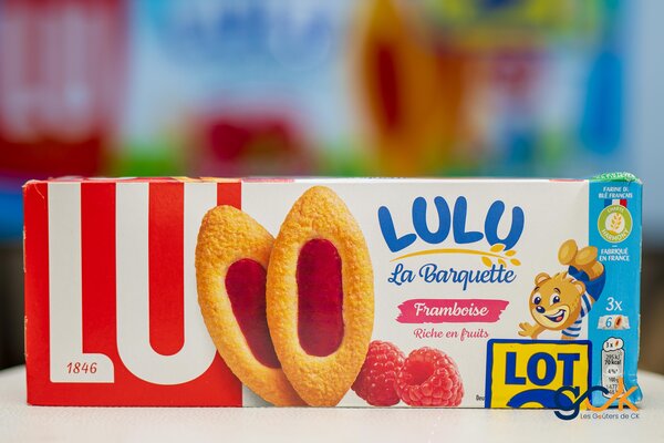 Lu barquette framboise