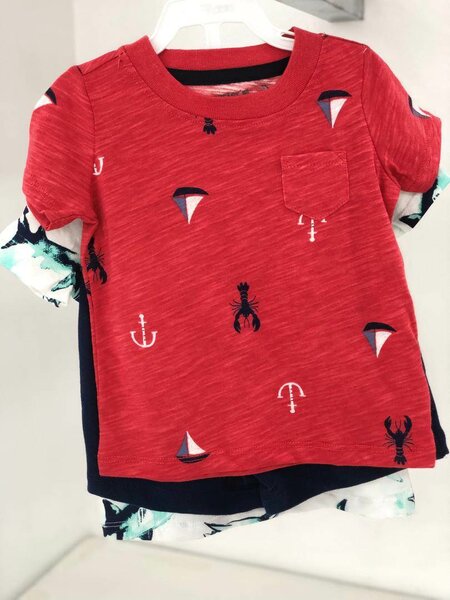 Ensemble 2 T-shirts et culotte