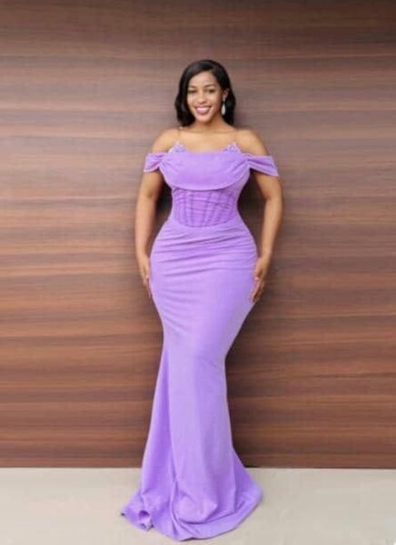 Robe élégante longue soirée