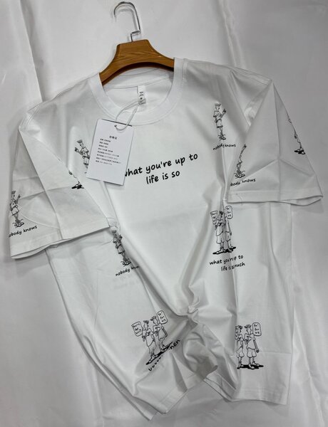 T-shirt casual en coton