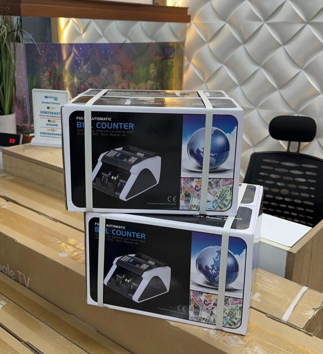 FULLY AUTOMATIC BILL COUNTER