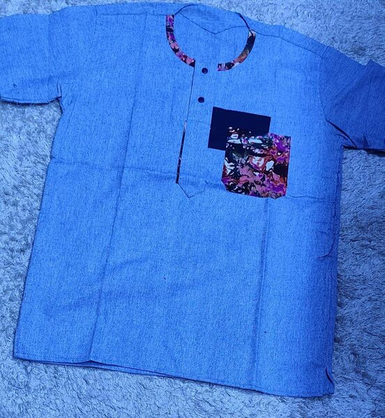 Chemise à motifs africains