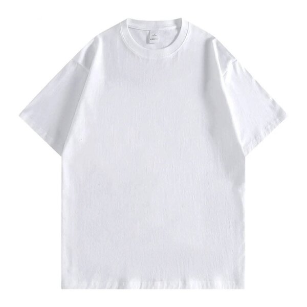T-shirt en coton blanc respirant