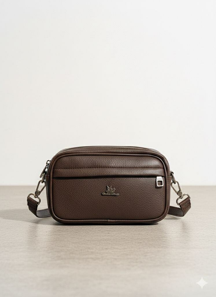 Sacoche Bandoulière en Cuir