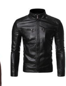 Leather jacket black