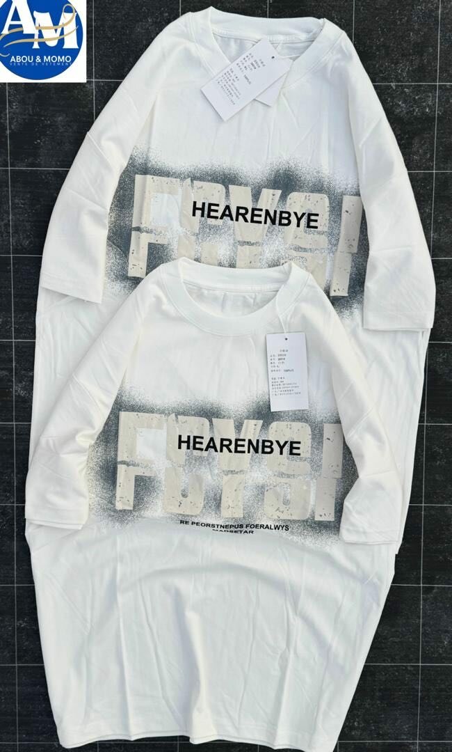 T-shirts oversize tendance