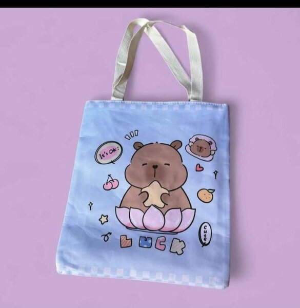 Sac Cabas Illustré mignon