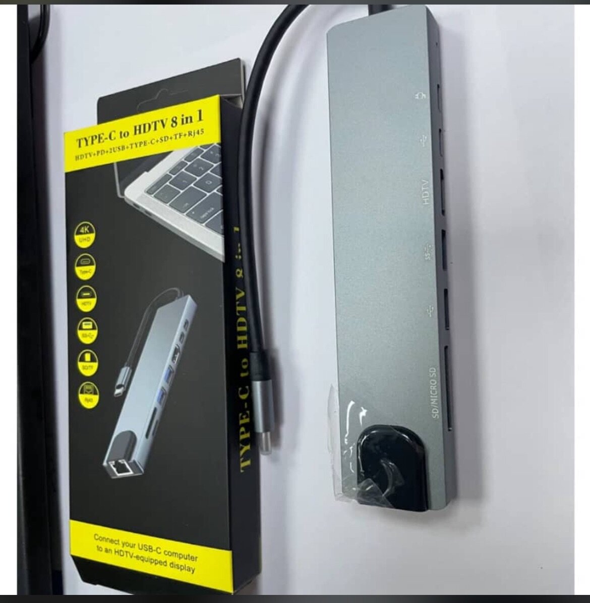 Station USB-C 8-en-1 Multiport