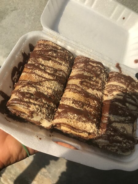 Crêpes au chocolat gourmandes