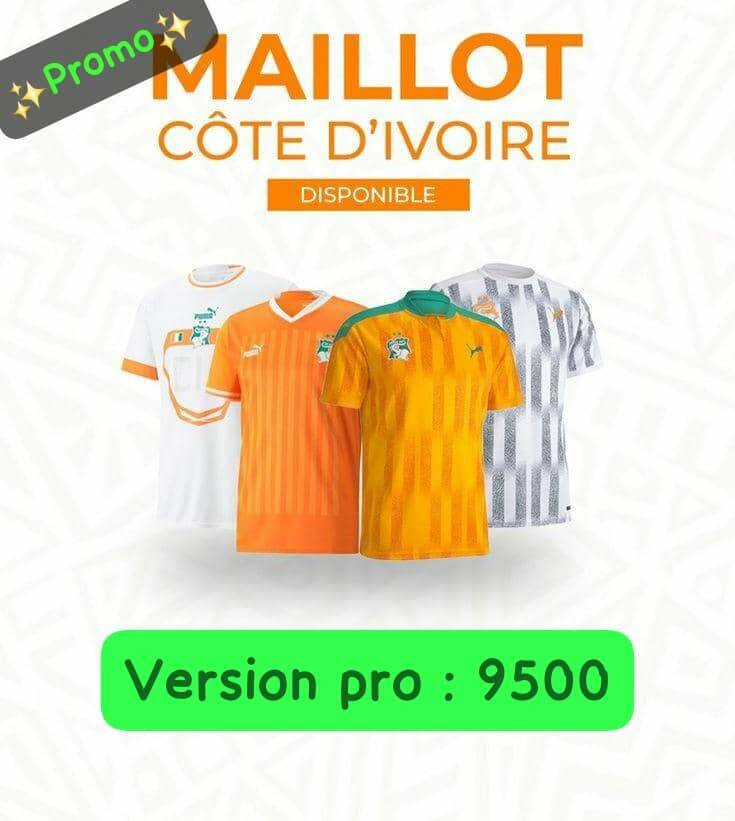 Maillot Côte d'Ivoire Pro