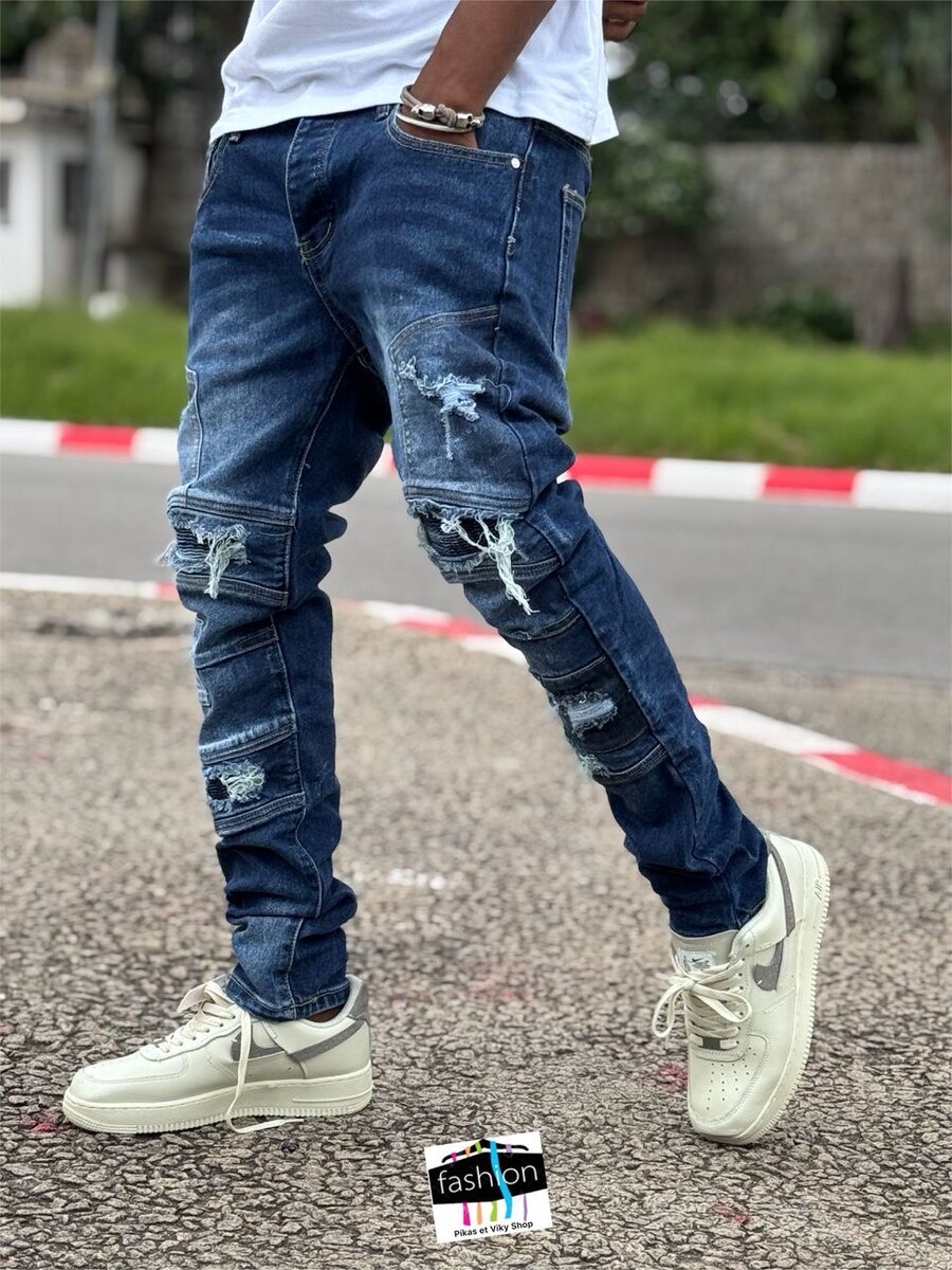 Jeans cargo décontractés