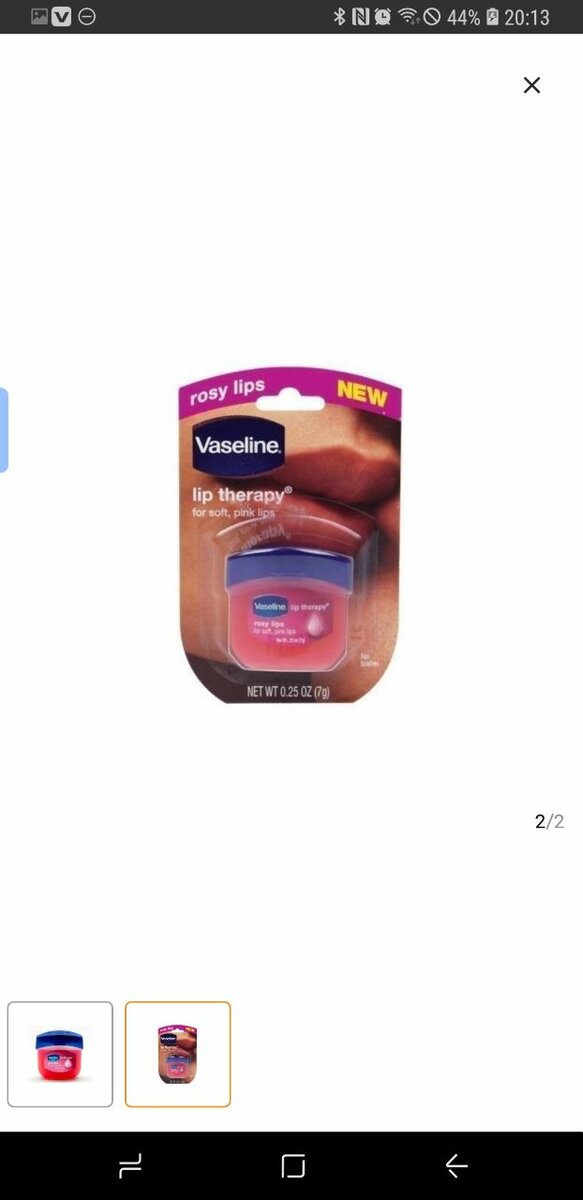 Vaseline baume lèvres rosé