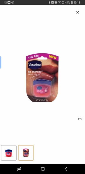 Vaseline baume lèvres rosé