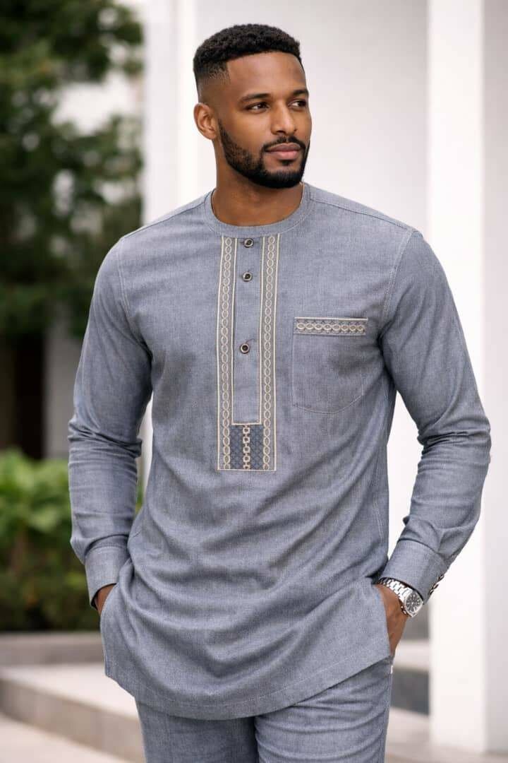 Ensemble africain élégant homme