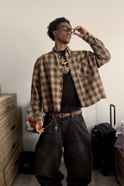 Chemise décontractée tendance