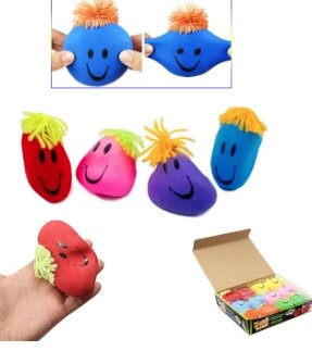 Soft Smile Clay Stress Ball - Moody Flour Slime Pack - stress and anxiety reliever