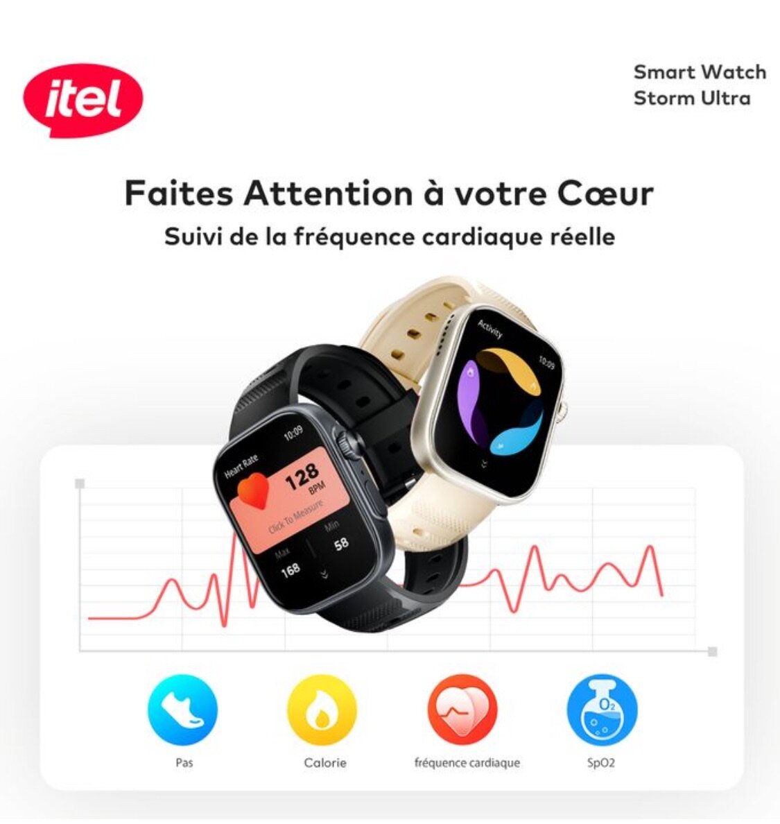 Montre connectée ITEL