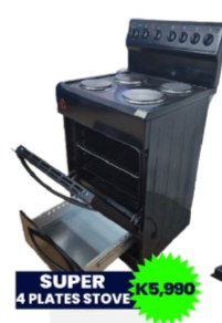 Electrical 4 plates stove Super 