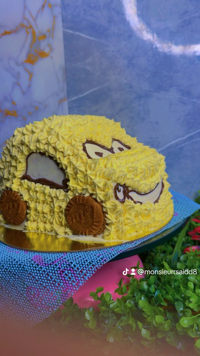 Gâteau Voiture Enfant