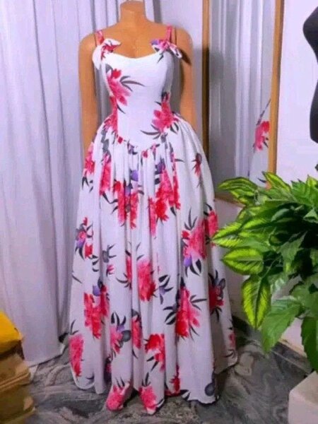 Robe élégante longue polyvalente