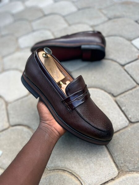 Mocassins en cuir élégants homme