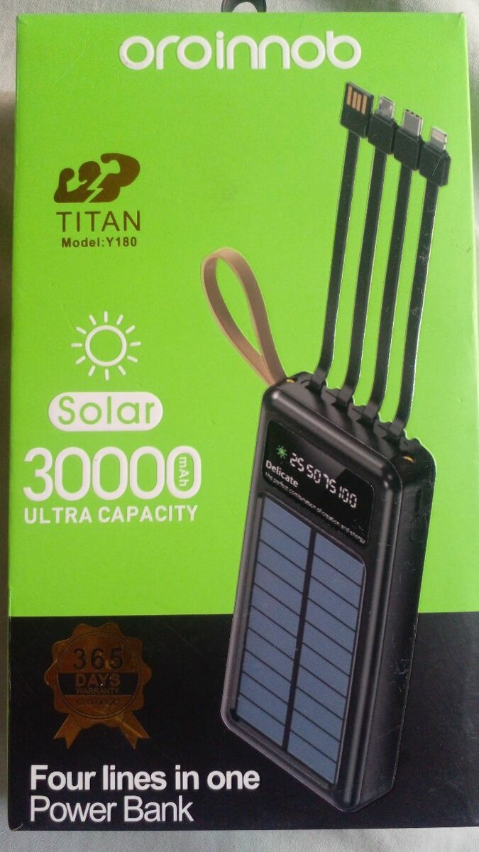 30,000 Capacity Power Bank