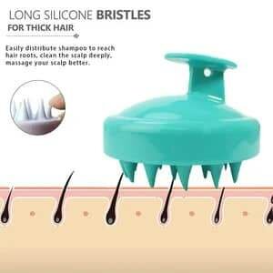 Brosse de shampoing et de massage