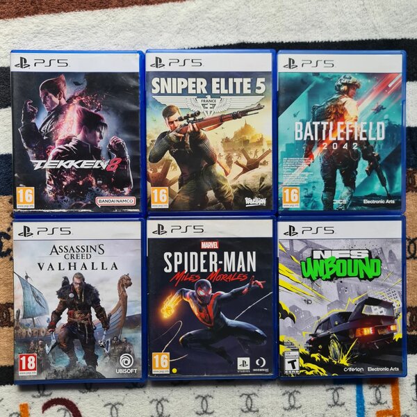 CD PS5 je fais l'unité à 15mil