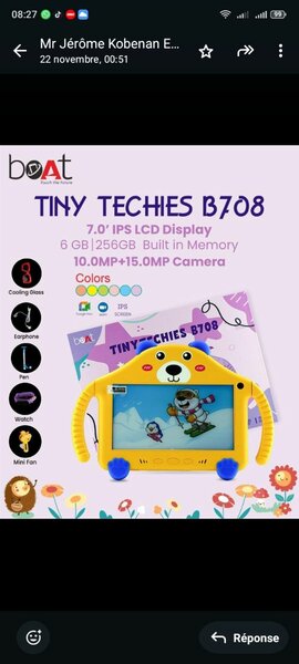 Tablette éducative Tiny Techies
