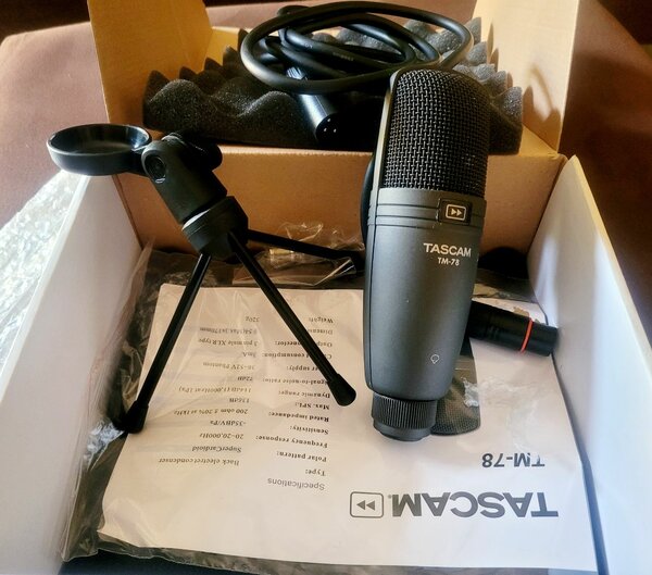 Tascam T 78 condenser mic