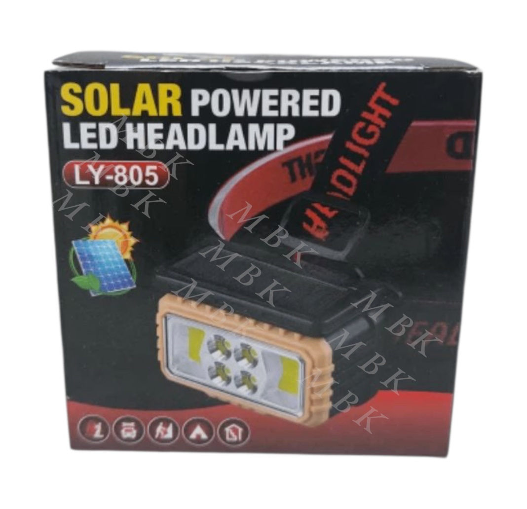 Lampe Frontale LED Solaire