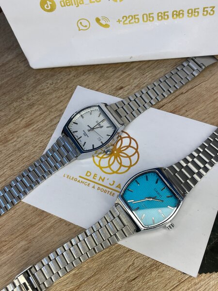 Montre Élégante en Acier