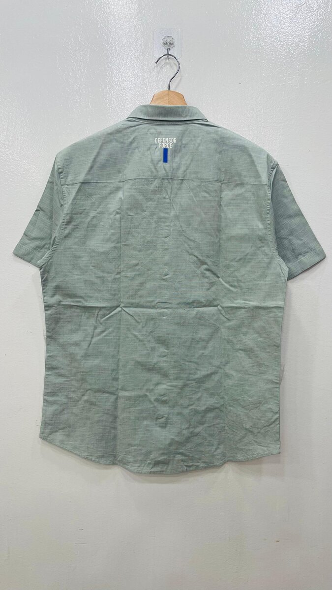 Chemise Casual Verte Homme