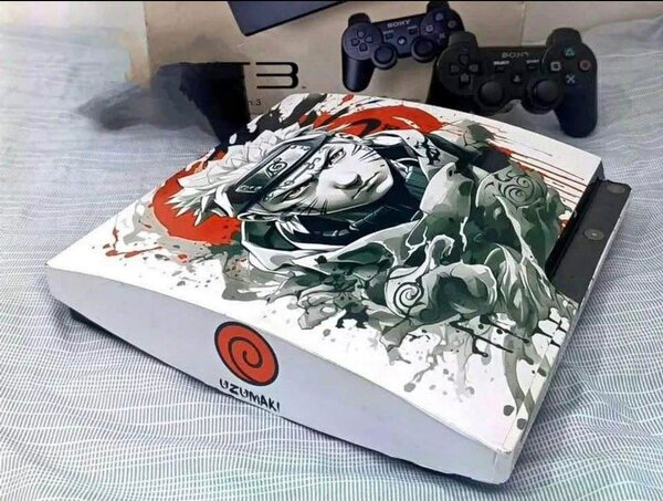 Console personnalisée Naruto PS3