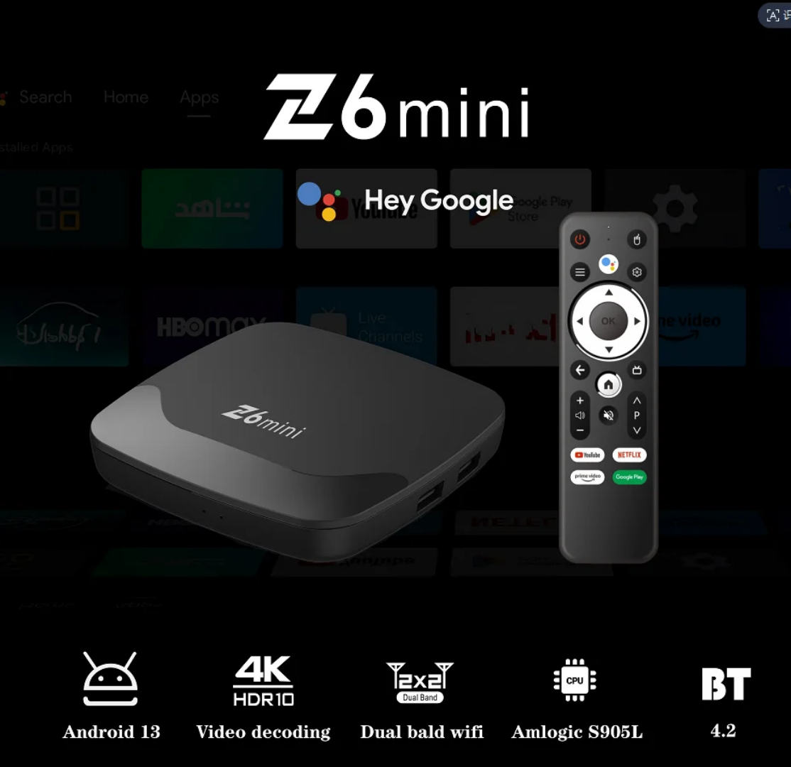 Android TV Box Z6 MINI