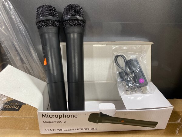 Microphone sans fil duo