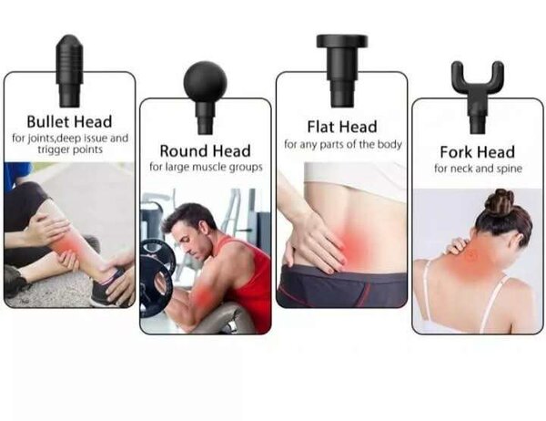 Pistolet de massage polyvalent