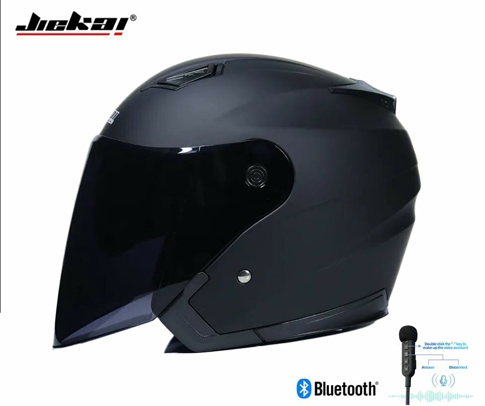 CASQUE MOTO BLUETOOTH 5.3 GHOST INTÈGRE QUALITÉ PREMIUM
