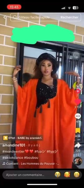 Robe boubou ample élégante