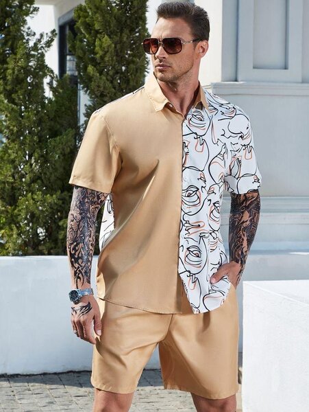 Men summer wear.