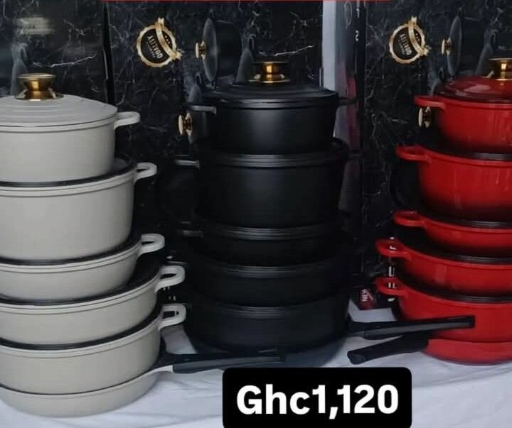 Die cast iron 12pc set