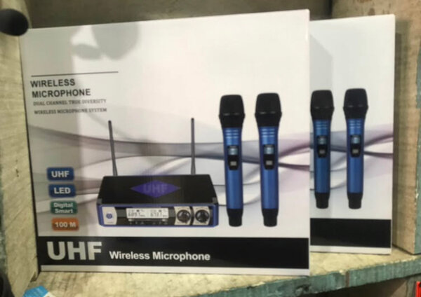 Microphones sans fil UHF