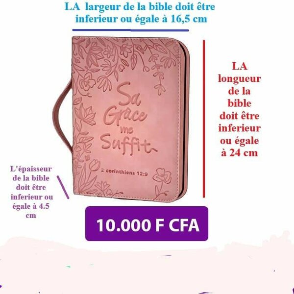 Pochette de Bible Élégante