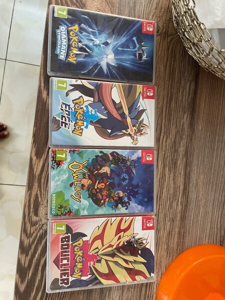 4 Disquette Nitendo switch