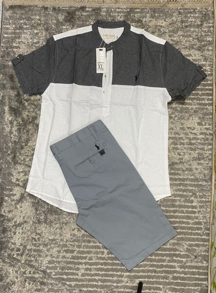 Ensemble chemise et short décontracté