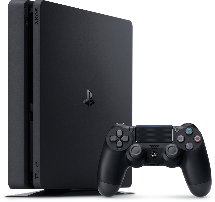 PlayStation 4 slim craqué